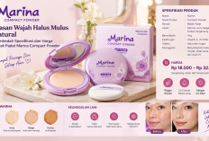 Riasan Wajah Halus Mulus Natural: Membedah Spesifikasi dan Harga Bedak Padat Marina Compact Powder