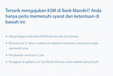 Simulasi Kredit KSM Mandiri Rp50 Juta Tenor 5 Tahun, Cicilan Mulai Rp1 Jutaan