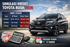 Simulasi Kredit Toyota Rush 2026, Cicilan Lengkap dari Tenor Pendek hingga Panjang