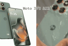 Moto X70R Resmi Dirilis! HP Tipis Super Kencang dengan Snapdragon 7 Gen 4 dan Layar 4500 Nits
