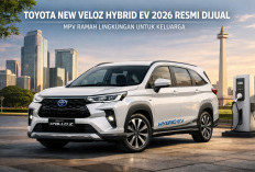 Toyota New Veloz Hybrid EV 2026 Resmi Dijual, MPV Ramah Lingkungan Masuk Pasar Keluarga Indonesia