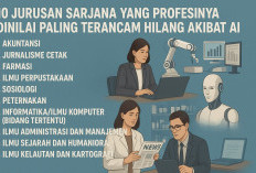 AI Bakal Menggantikan, Ini 10 Jurusan Sarjana yang Profesinya Dinilai Paling Terancam Teknologi