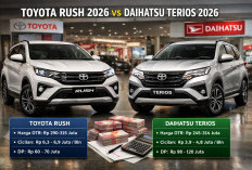 Perbandingan Simulasi Kredit Toyota Rush vs Daihatsu Terios Januari 2026 