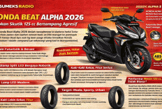 Honda Beat Alpha 2026 Menggema! Skutik 'Beat 150' Siap Tantang Yamaha Aerox Alpha