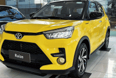 All New Toyota Raize 2026 1.0L Turbo CVT, SUV Ringkas Berwarna Kuning yang Tampil Lebih Agresif dan Modern