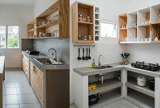 Rumah Tipe 36/45 Jadi Terasa Luas! Inspirasi Dapur Minimalis Kecil yang Tampak Mahal dan Fungsional