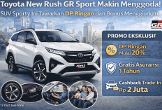 Toyota New Rush GR Sport Makin Menggoda! SUV Sporty Ini Tawarkan DP Ringan dan Bonus Menggiurkan
