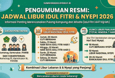 Resmi! Libur Lebaran 2026 Bisa Sampai 7 Hari, Ini Jadwal Cuti Bersama Idul Fitri Lengkap