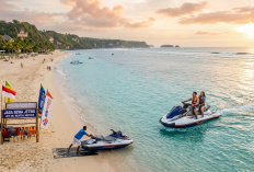 Efek Drone Sinematik! Wisata Pantai & Jasa Jetski Ini Jadi Buruan Wisatawan