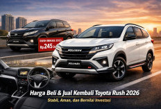 Harga Beli dan Jual Kembali Toyota Rush di Tahun 2026: Stabil, Aman, dan Masih Jadi Favorit Pasar