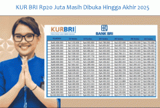KUR BRI Rp20 Juta Masih Dibuka Hingga Akhir 2025: Kuota Menipis, Bunga Rendah,Prosedur Pengajuan Semakin Mudah