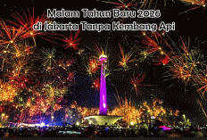 Malam Tahun Baru 2026 di Jakarta Tanpa Kembang Api, Ini Aturan dan Lokasi Resminya