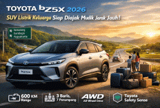 Toyota bZ5X 2026, SUV Listrik Keluarga Futuristik, Siap Diajak Mudik Jarak Jauh