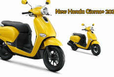 New Honda Giorno+ 2026 Muncul dengan Warna Baru, Skutik Retro Modern Ini Bikin Susah Berpaling