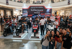 Jangan Lewatkan Keseruannya! Pameran Eksklusif Honda Vario Evo 160 Gebrak Kota Pempek
