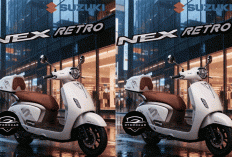 ​Suzuki Nex Retro Lumi Skuter Matik Paling Stylish dan Irit! Paduan Gaya Klasik, Modern, dan Mesin Raja BBM