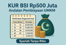 Tabel KUR BSI Rp 500 Juta Jadi Andalan Pembiayaan UMKM, Margin Rendah dan Tenor Fleksibel