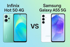 Duel Kelas Menengah: Infinix Hot 50 4G vs Samsung Galaxy A55 5G, Siapa yang Lebih Menggoda?