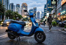 Pesona Vespa Sprint S 180: Skutik Sporty Premium Yang Siap Menaklukkan Jalanan Perkotaan