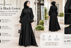 Pesona Anggun dan Modis Berkelas: Mengulas Spesifikasi serta Harga Mybamus Elora Black Gown