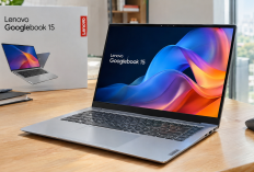 Lenovo Googlebook 15 Resmi Meluncur, Bawa OLED 120 Hz dan Gemini Intelligence
