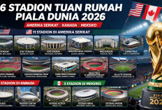 Amerika Serikat Siapkan 11 Stadion untuk Piala Dunia 2026, Ini Daftarnya
