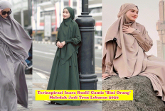 Terinspirasi Inara Rusli! Gamis 'Bini Orang' Meledak Jadi Tren Lebaran 2026, Tanah Abang Diserbu Pembeli