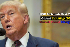 USD Melemah Usai Tarif Global Trump 10% Euro & Pound Menguat, Pasar Tunggu Arah Kebijakan Suku Bunga The Fed