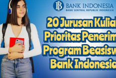 Bank Indonesia Siapkan Beasiswa! Ini 20 Jurusan Kuliah  yang Jadi Prioritasnya