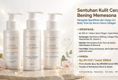 Sentuhan Kulit Cerah Bening Memesona: Mengulas Spesifikasi dan Harga Lini Body Tone Up Serum Gluta Collagen