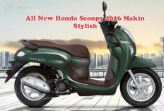 All New Honda Scoopy 2026 Makin Stylish! Desain Retro-Modern Bikin Jatuh Hati