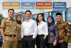 Resmi Berlaku 2026! Ini Jadwal Lengkap Seragam PNS dan PPPK Penuh Waktu dan Paruh Waktu Selama Seminggu Penuh
