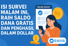 Isi Survei Malam Ini, Raih Saldo DANA Gratis dan Penghasilan dalam Dollar