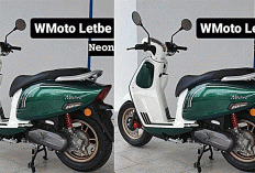 Bikin Scoopy & Fazzio Ketar-Ketir! Skutik Retro WMoto LetBe Neon Resmi Meluncur, Harga Cuma Rp 19 Jutaan 