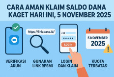 Klaim Saldo DANA Kaget Hari Ini, 5 November 2025 dengan Aman, Disini Caranya