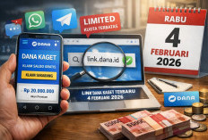 Link DANA Kaget Rabu, 4 Februari 2026: Cek Status Terbaru, Cara Klaim, dan Syarat Resmi