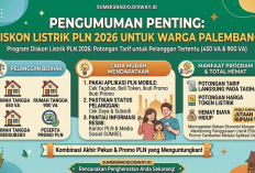 Kabar Gembira! Diskon Listrik PLN 2026 untuk Warga Palembang, Begini Cara Mendapatkan Potongannya