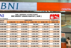 Tabel Simulasi Angsuran KUR BNI Rp 10 Juta Desember 2025