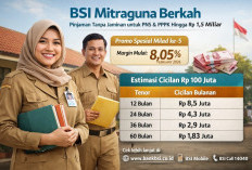 Bank BSI Buka Pinjaman Mitraguna Berkah, Akses Pembiayaan Tanpa Jaminan untuk PNS PPPK hingga Rp1,5 Miliar