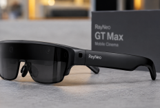 RayNeo GT Max Janjikan Layar Virtual 307 Inci, Kacamata AR Hiburan Rilis 4 September