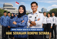Aturan BKN 2026 Tegaskan Kesetaraan Hak Seragam Korpri bagi PPPK Paruh Waktu dan Penuh Waktu