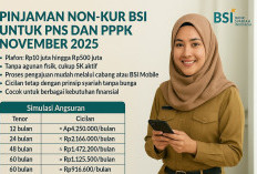 Simulasi Angsuran Pinjaman Bank BSI November 2025 untuk PNS dan PPPK,  Pilih Tenor Sesuai Kebutuhan