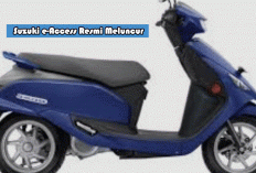 Suzuki e-Access Resmi Meluncur, Skuter Listrik Baru yang Siap Jadi Andalan Mobilitas Harian
