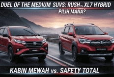 Suzuki XL7 vs Toyota Rush: Adu Gengsi Medium SUV, Mana yang Paling Layak Dipinang?