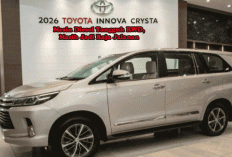 Toyota Innova Crysta 2026: Mesin Diesel Tangguh RWD, Masih Jadi Raja Jalanan Lintas Sumatera?