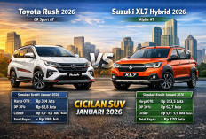 Simulasi Kredit Toyota Rush vs Suzuki XL7 Hybrid Januari 2026: Adu Cicilan, Mana Lebih Hemat untuk Keluarga?
