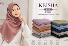 Ringan dan Mudah Dibentuk, Jilbab Paris Elzatta Cocok untuk Gaya Harian