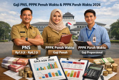 Perbedaan Gaji Pokok PNS, PPPK Penuh Waktu dan Paruh Waktu Tahun 2026