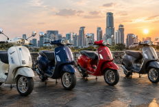 Motor Vespa Matic 2026 Makin Menarik, Ini Pilihan Model untuk Pengendara Modern