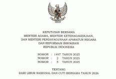 Resmi! Hari Libur Nasional & Cuti Bersama ASN 2026: Hak Cuti Dipangkas, PPPK Guru Paling Terdampak